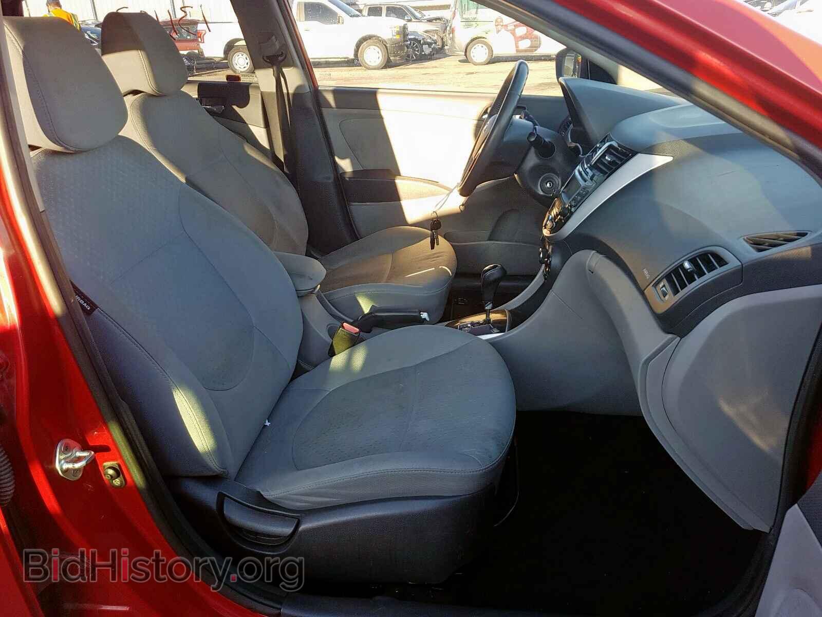 2012 HYUNDAI ACCENT - VIN: KMHCU5AEXCU006132 - Фото 5