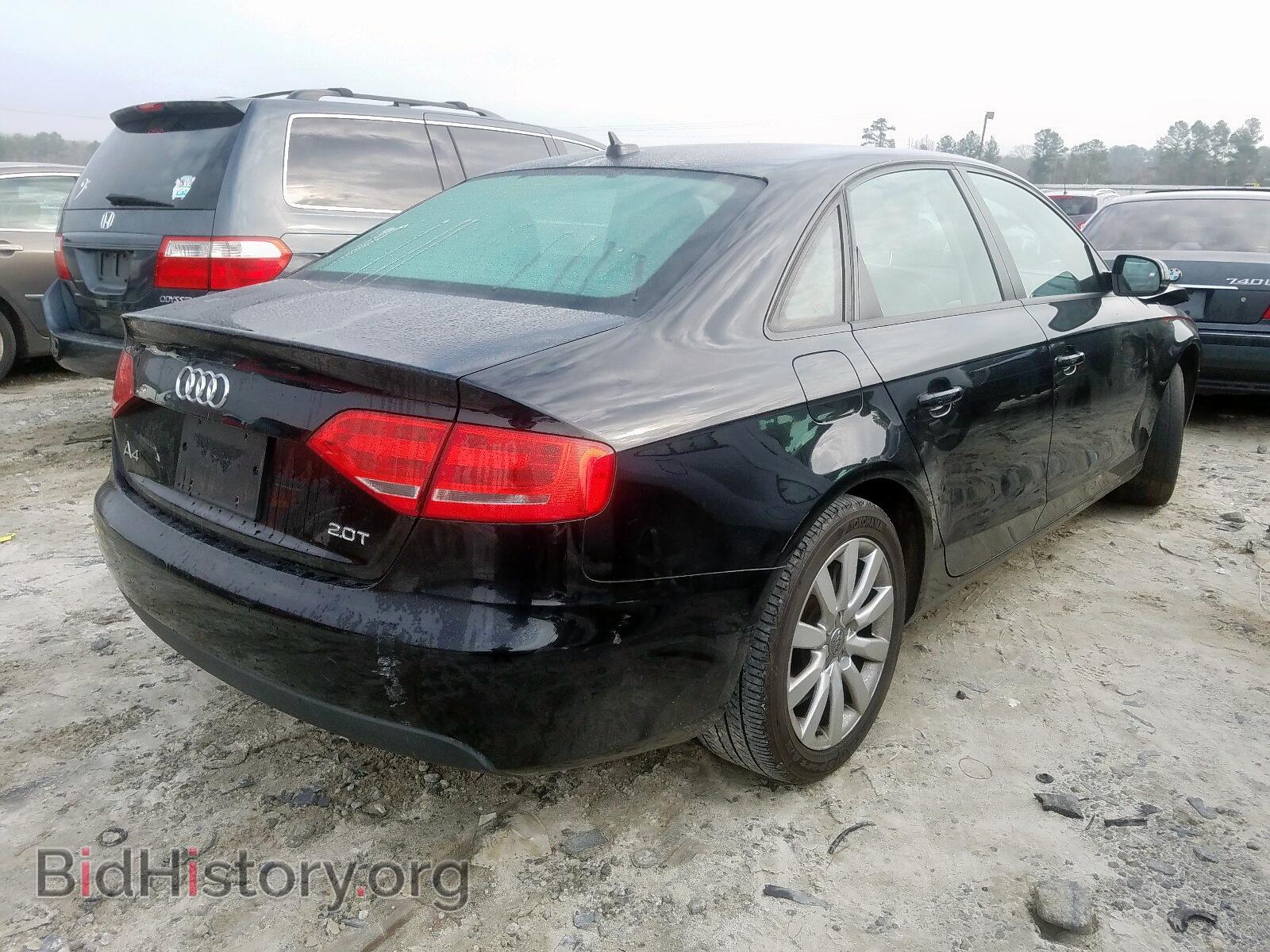 2012 AUDI A4 - VIN: WAUAFAFLXCN015197 - Photo 4