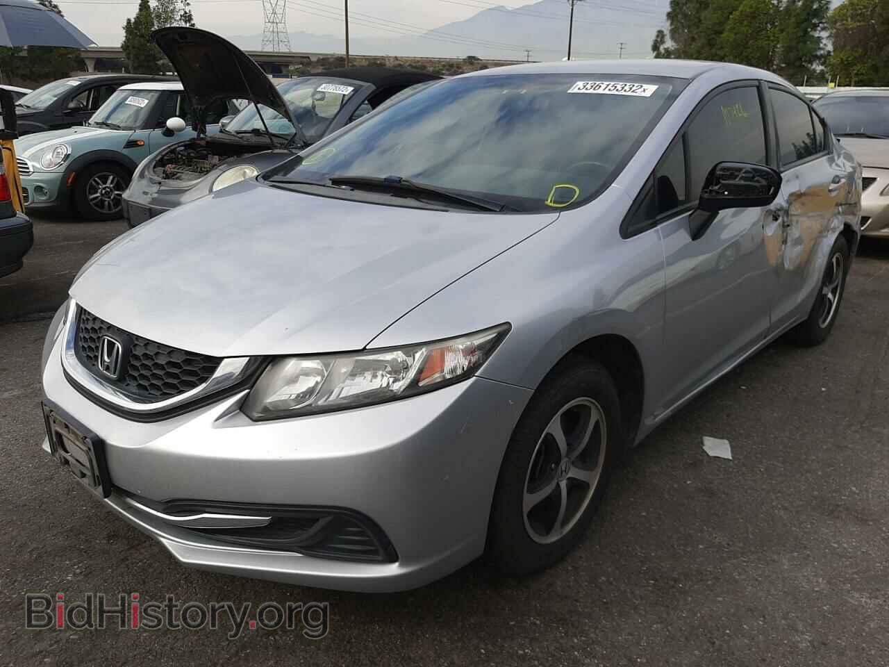 2015 HONDA CIVIC - VIN: 2HGFB2F77FH561919 - Фото 2