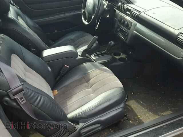 2004 CHRYSLER SEBRING - VIN: 1C3EL55R74N385247 - Фото 5