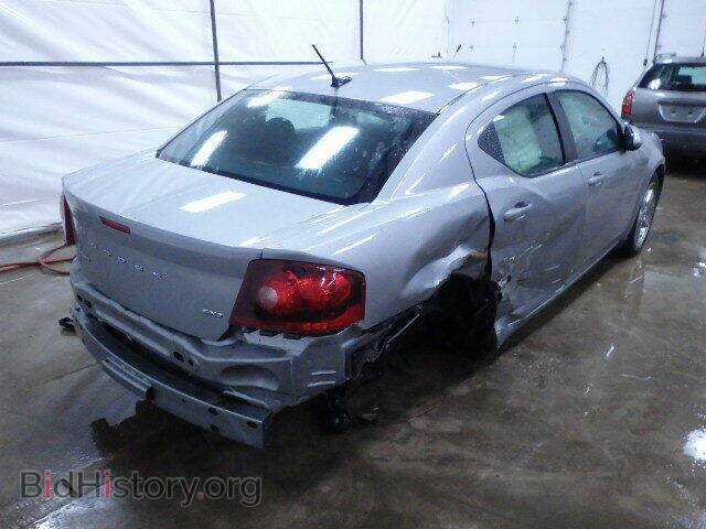 2013 DODGE AVENGER - VIN: 1C3CDZCB8DN541457 - Фото 4