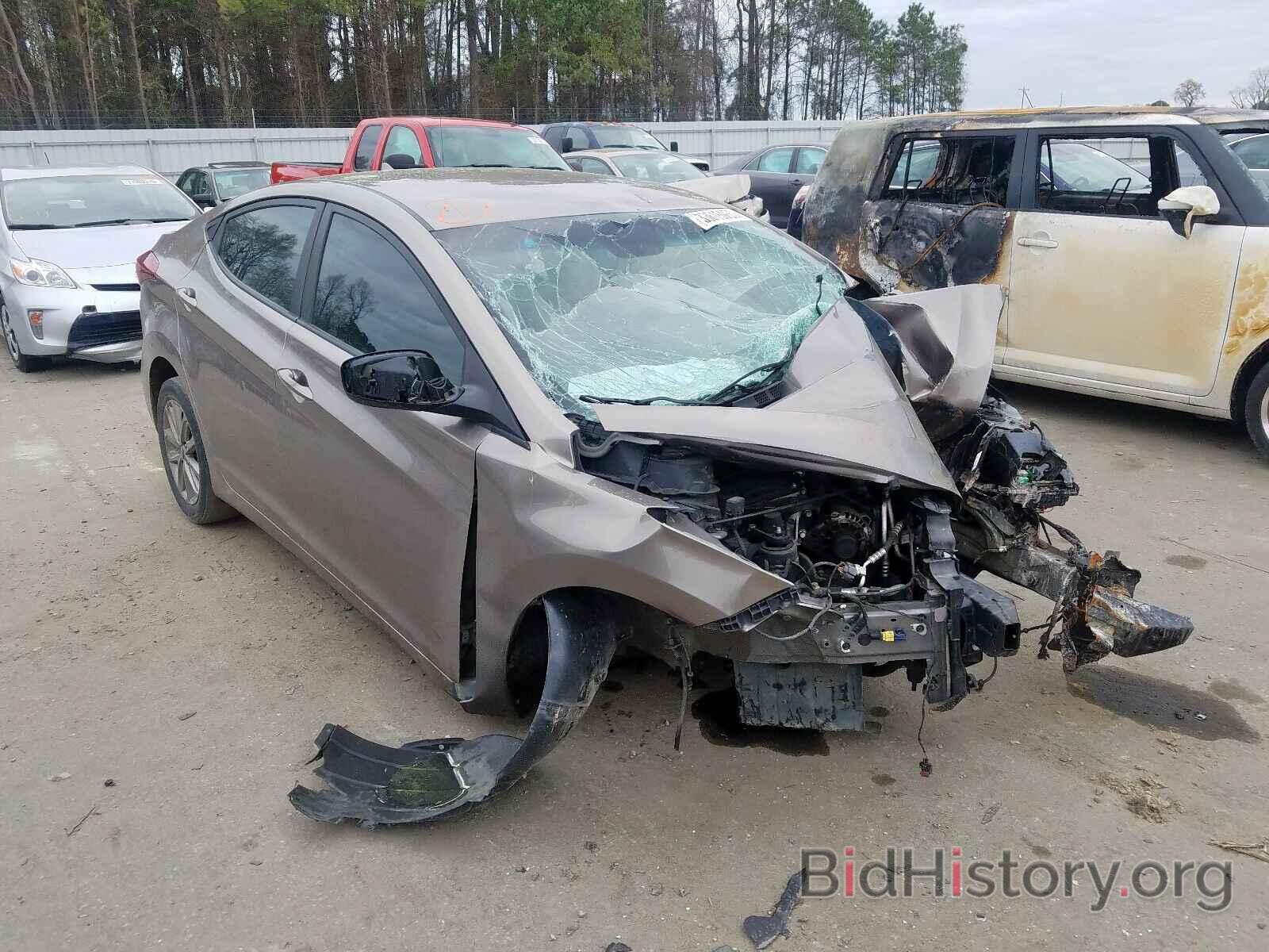 Photo 5NPDH4AE2EH479463 - HYUNDAI ELANTRA 2014