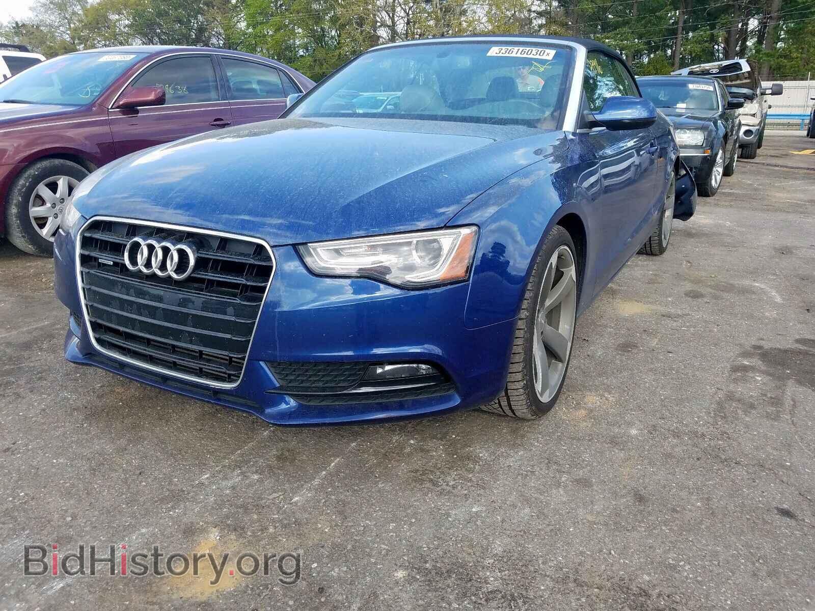 2014 AUDI A5 - VIN: WAULFAFHXEN010914 - Photo 2
