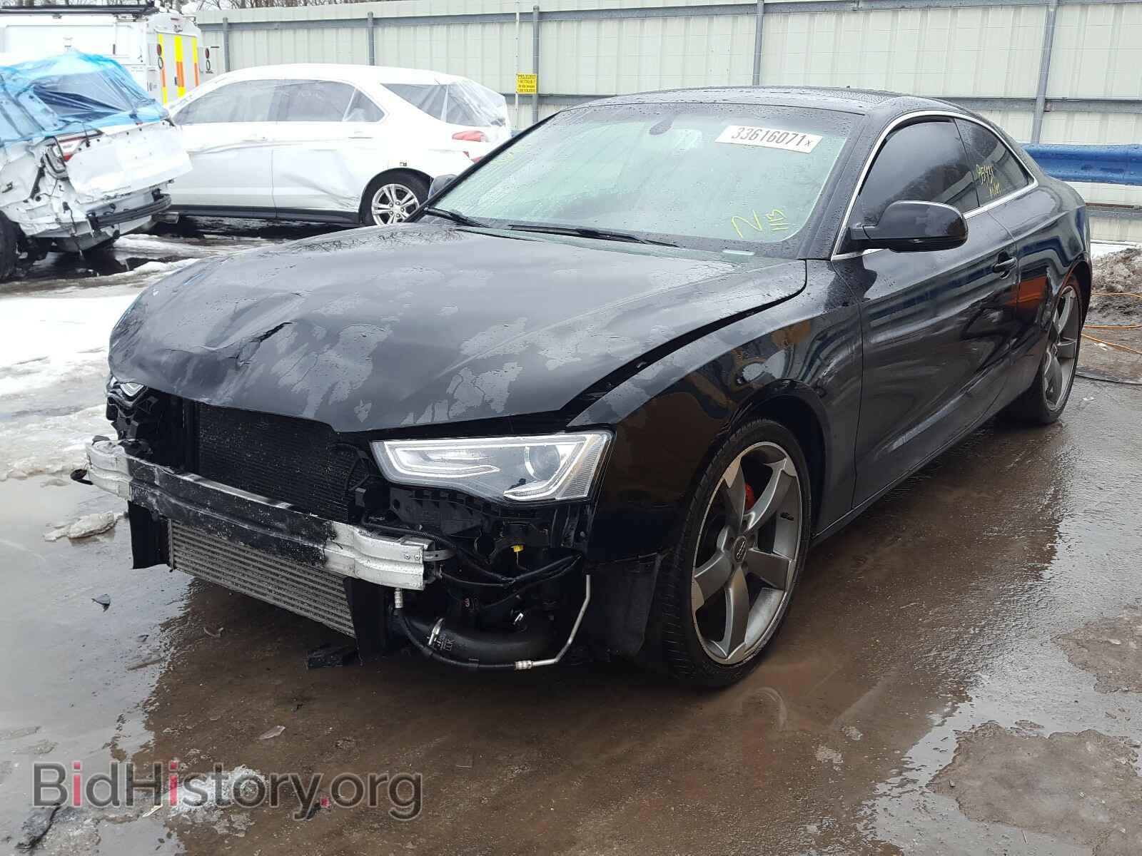 2012 AUDI A5 - VIN: WAULFAFR4CA033523 - Фото 2