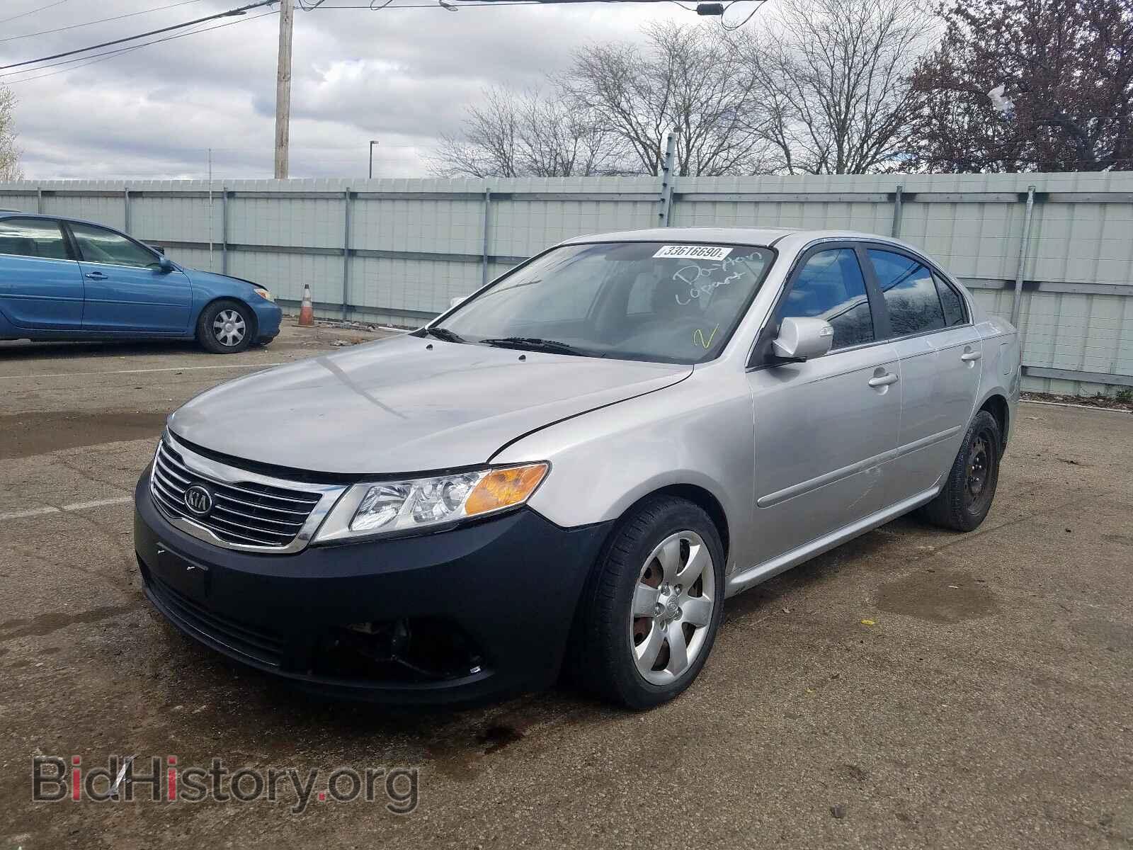 2009 KIA OPTIMA - VIN: KNAGE228X95314105 - Фото 2