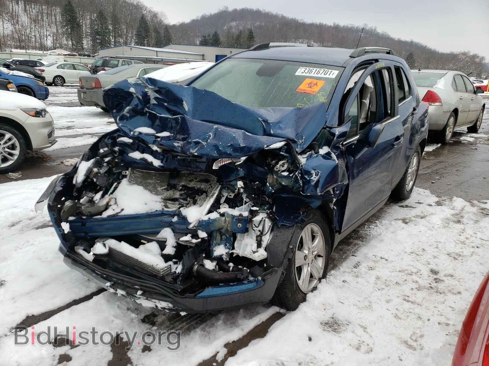 2019 CHEVROLET TRAX - VIN: 3GNCJLSB3KL280438 - Фото 2