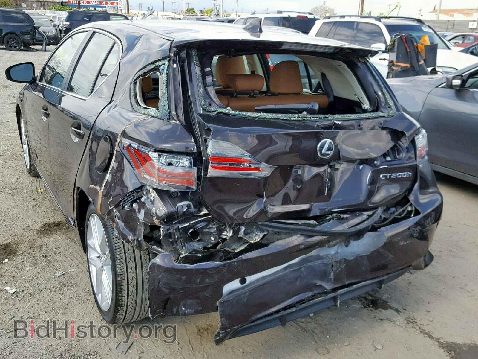 2016 LEXUS CT 200 - VIN: JTHKD5BH3G2262976 - Фото 3