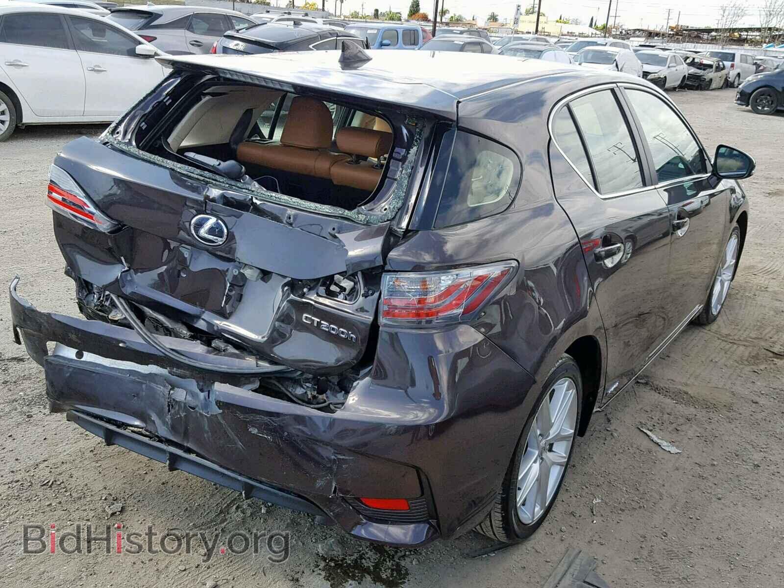 2016 LEXUS CT 200 - VIN: JTHKD5BH3G2262976 - Фото 4
