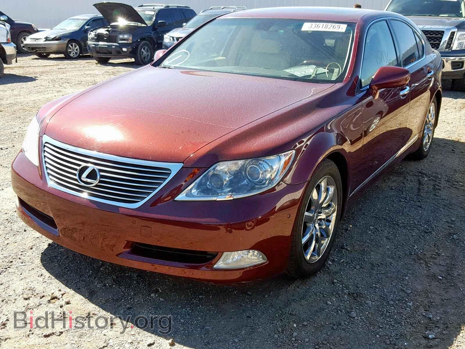 2008 LEXUS LS460 - VIN: JTHBL46F285072964 - Фото 2
