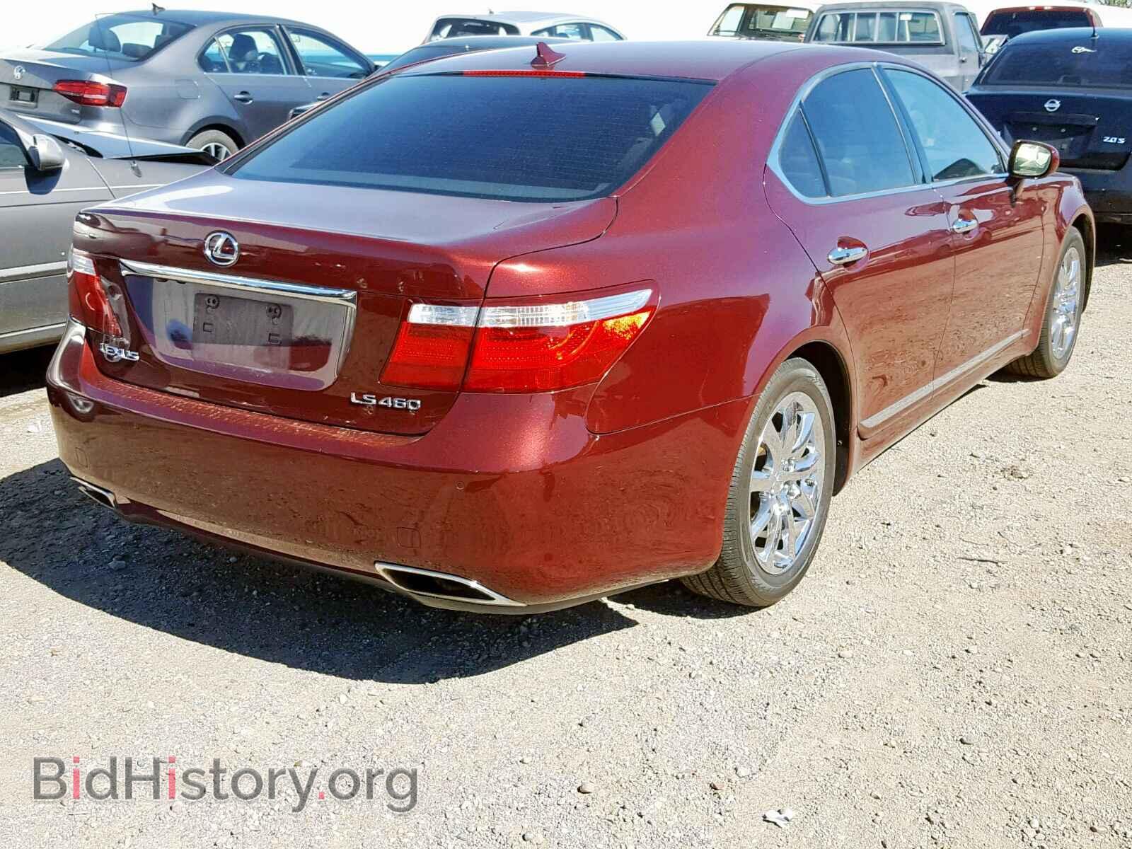 2008 LEXUS LS460 - VIN: JTHBL46F285072964 - Фото 4
