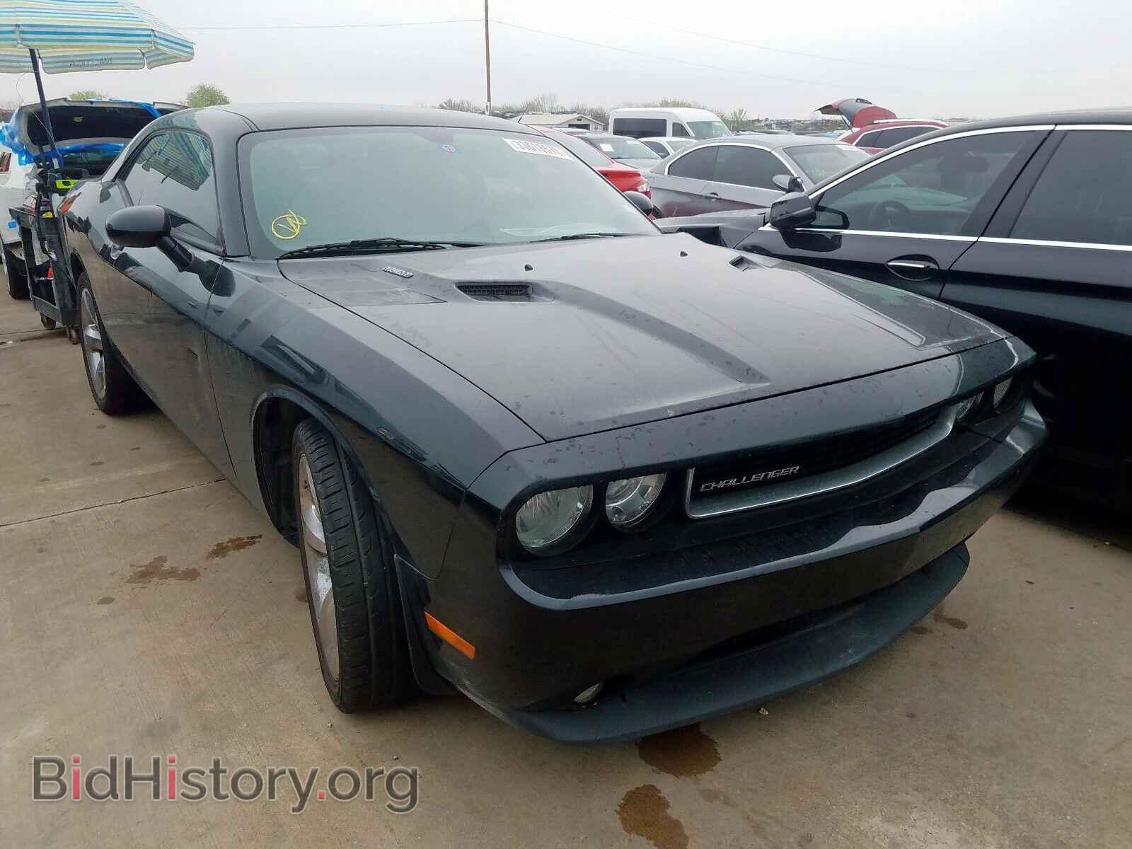 Фотография 2C3CDYAG3CH110637 - DODGE CHALLENGER 2012