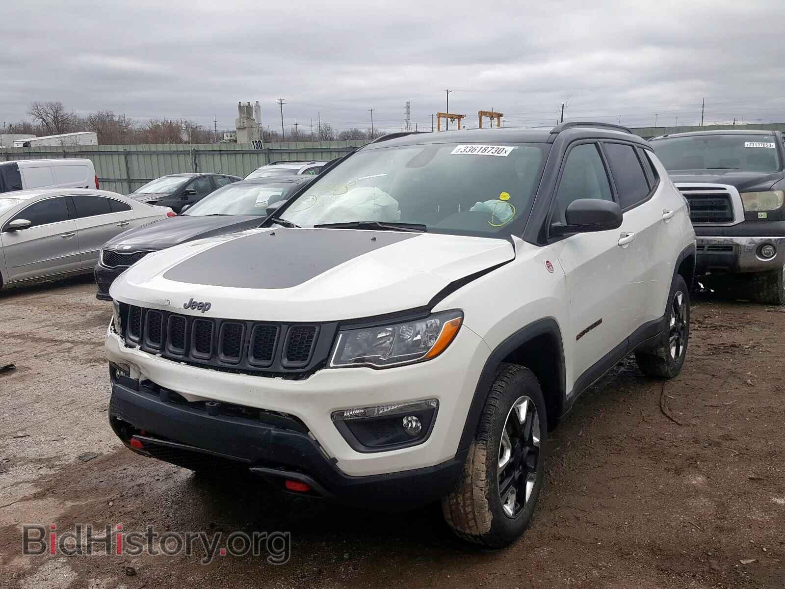2018 JEEP COMPASS - VIN: 3C4NJDDB8JT325845 - Фото 2