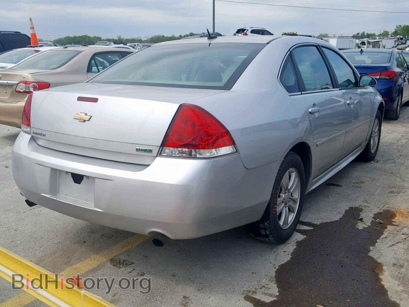 2013 CHEVROLET IMPALA - VIN: 2G1WF5E39D1244967 - Фото 4
