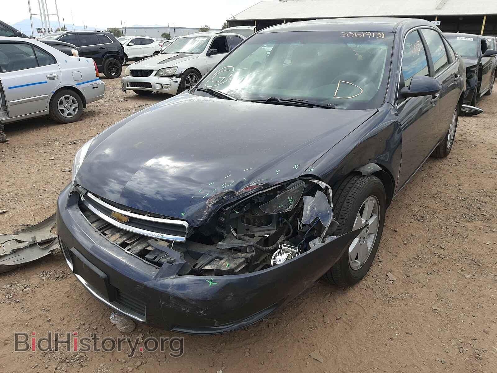 2008 CHEVROLET IMPALA - VIN: 2G1WT55N181315899 - Фото 2