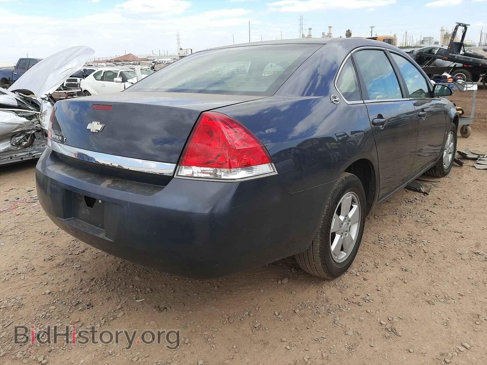 2008 CHEVROLET IMPALA - VIN: 2G1WT55N181315899 - Фото 4