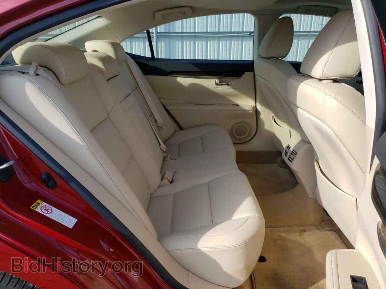 2013 LEXUS ES350 - VIN: JTHBK1GG4D2063722 - Фото 6