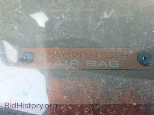 2000 MAZDA MPV - VIN: JM3LW28G7Y0105999 - Фото 9