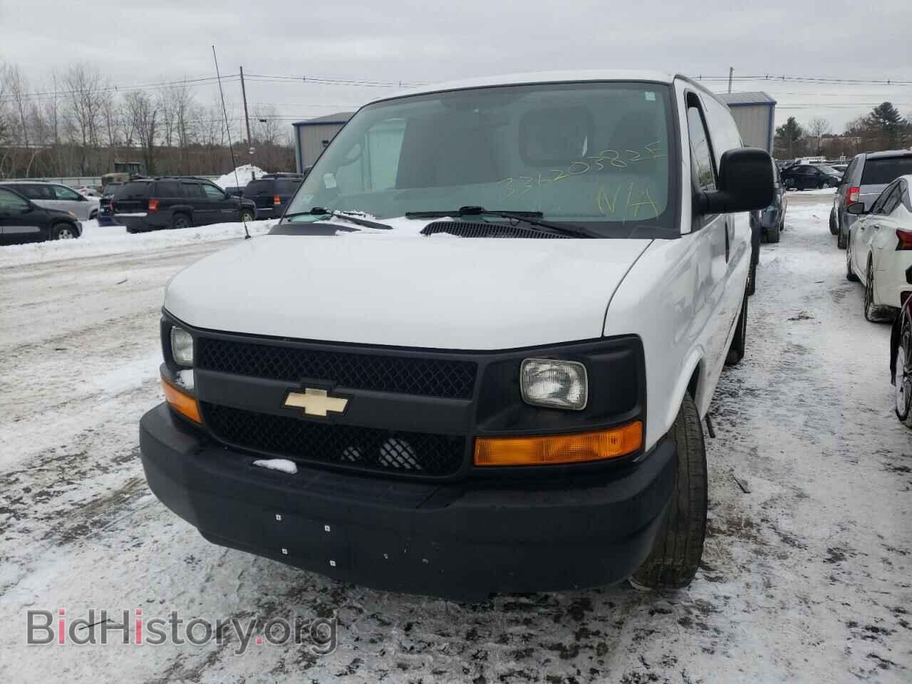 2014 CHEVROLET EXPRESS - VIN: 1GCSGAFX2E1109317 - Фото 2