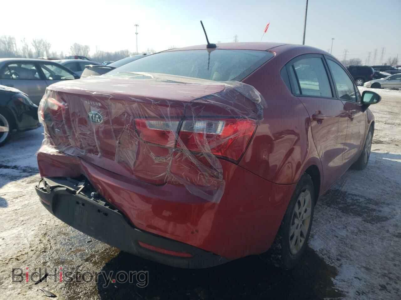 2014 KIA RIO - VIN: KNADM4A39E6409802 - Фото 4