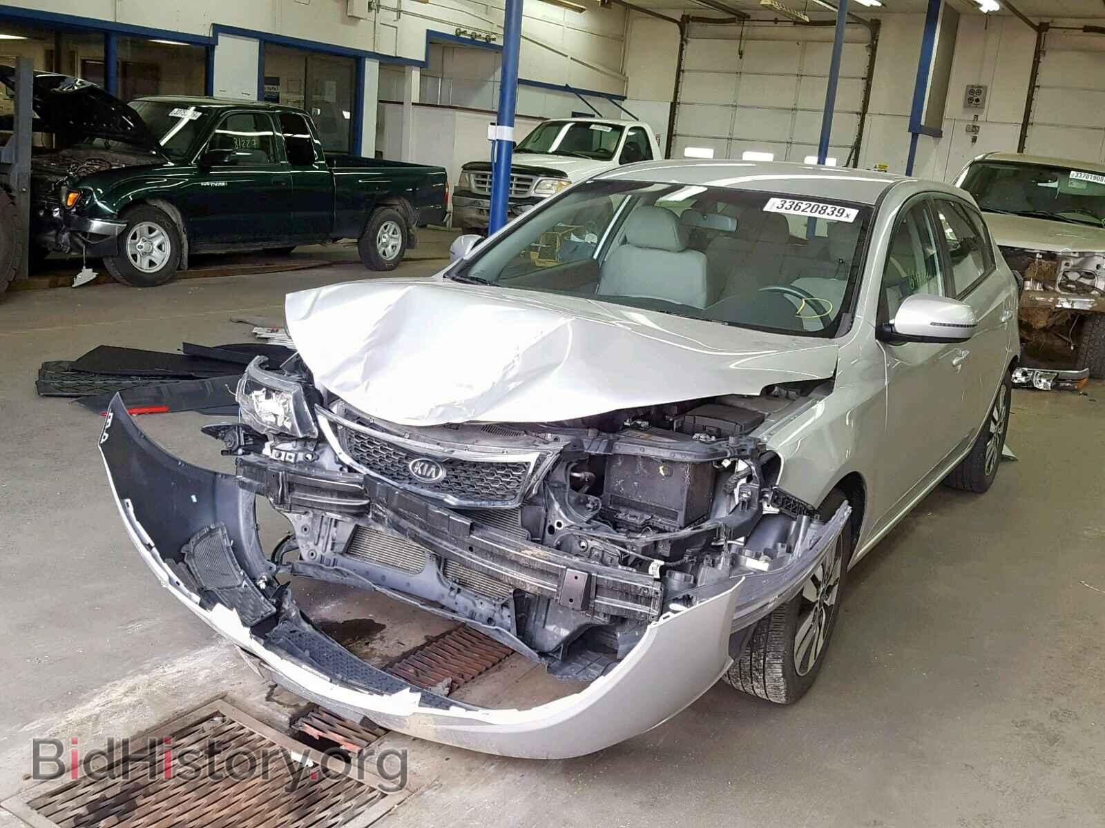 2013 KIA FORTE EX - VIN: KNAFU5A29D5680403 - Фото 2