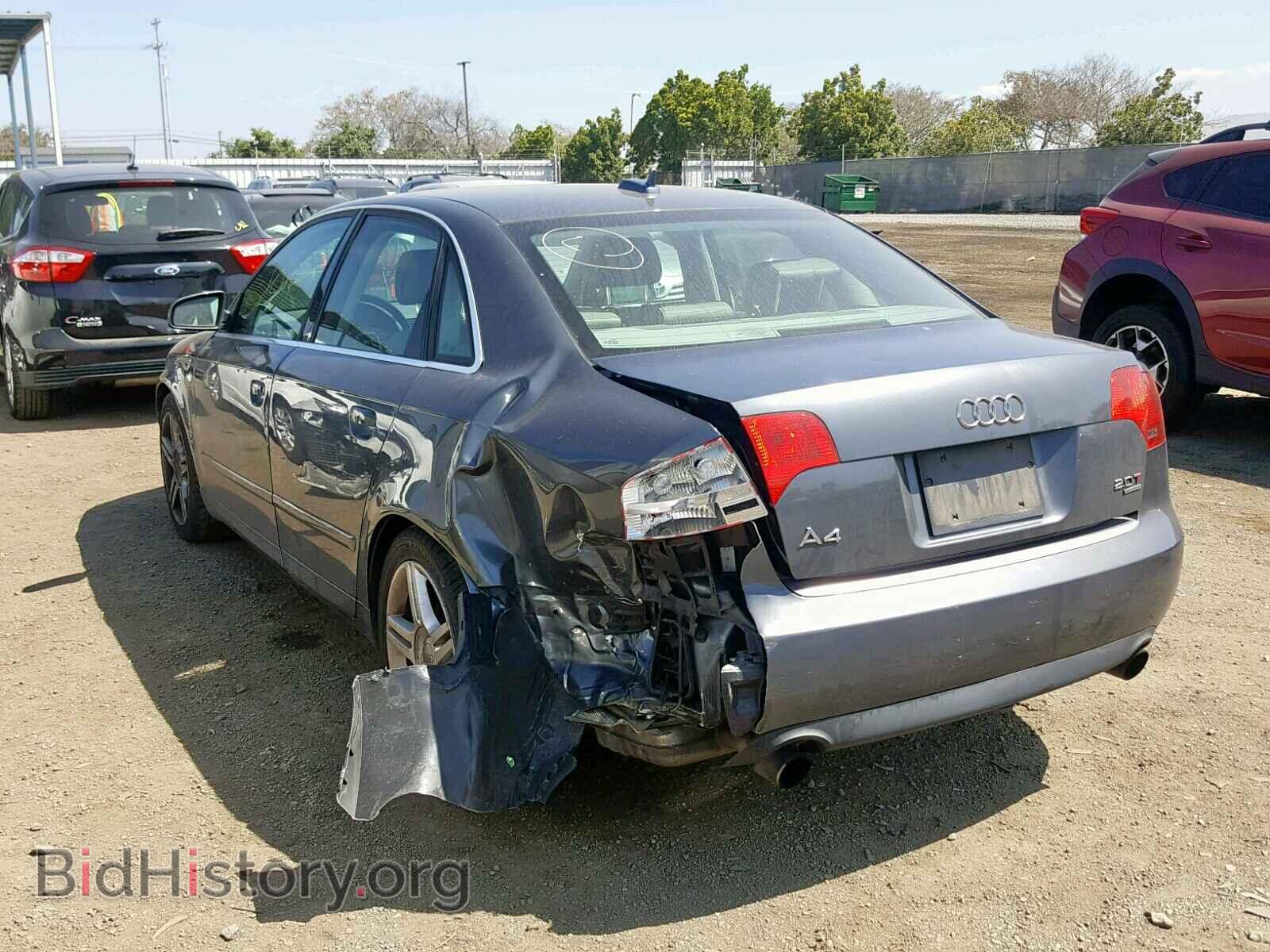 2006 AUDI A4 - VIN: WAUDF78E06A028888 - Фото 3