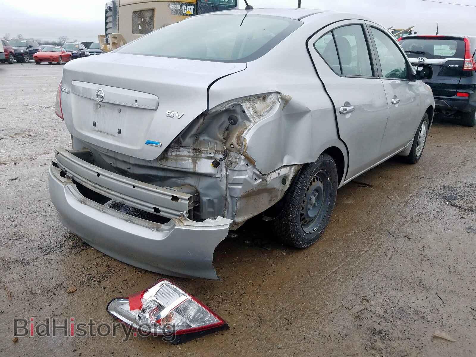 2012 NISSAN VERSA - VIN: 3N1CN7AP8CL903297 - Фото 4