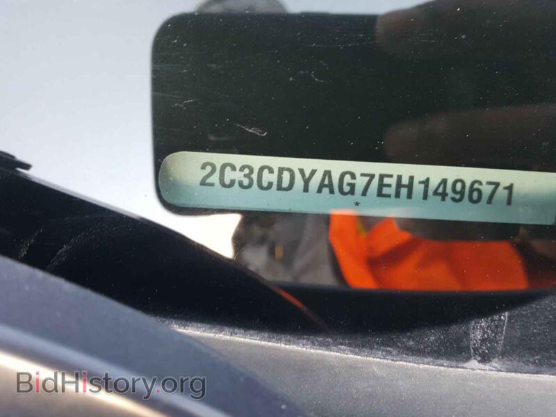 2014 Dodge CHALLENGER (VIN 2C3CDYAG7EH149671) — фото 10 из 10
