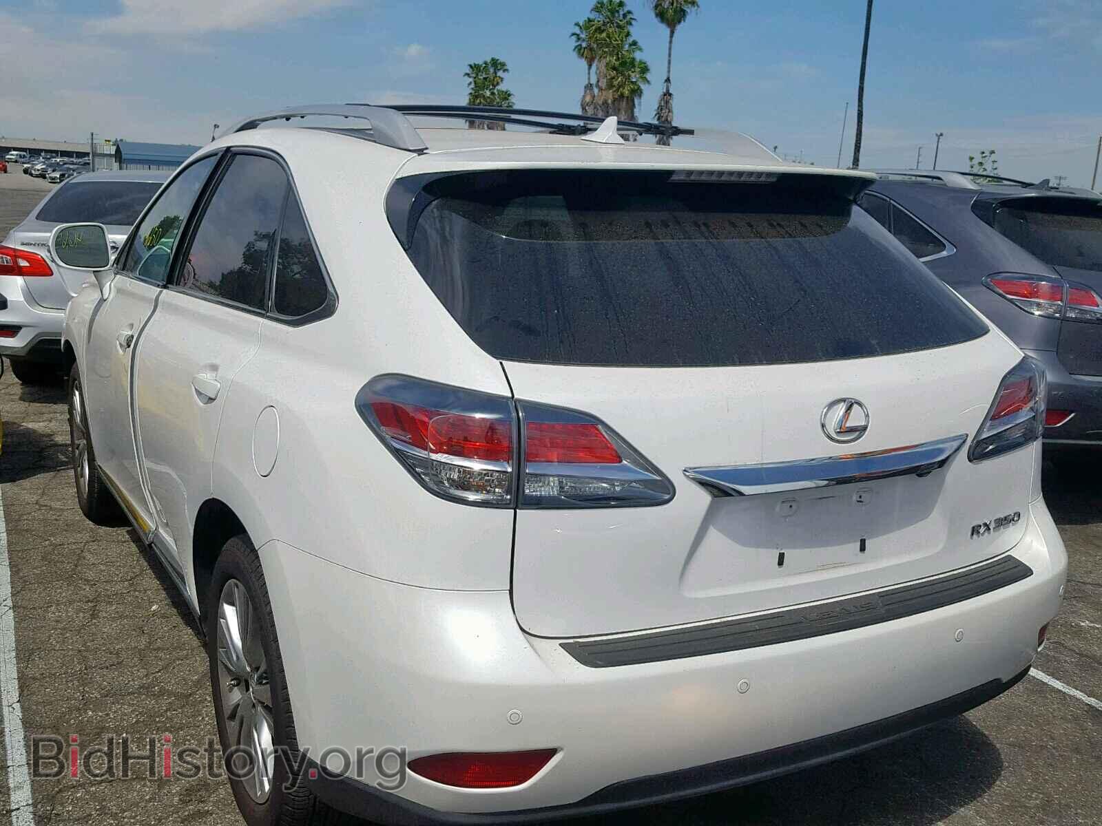 2013 LEXUS RX 350 - VIN: 2T2ZK1BA8DC100416 - Фото 3