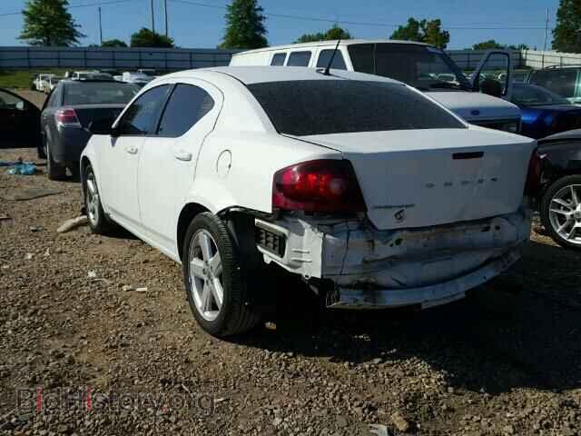 2013 DODGE AVENGER - VIN: 1C3CDZABXDN664955 - Фото 3