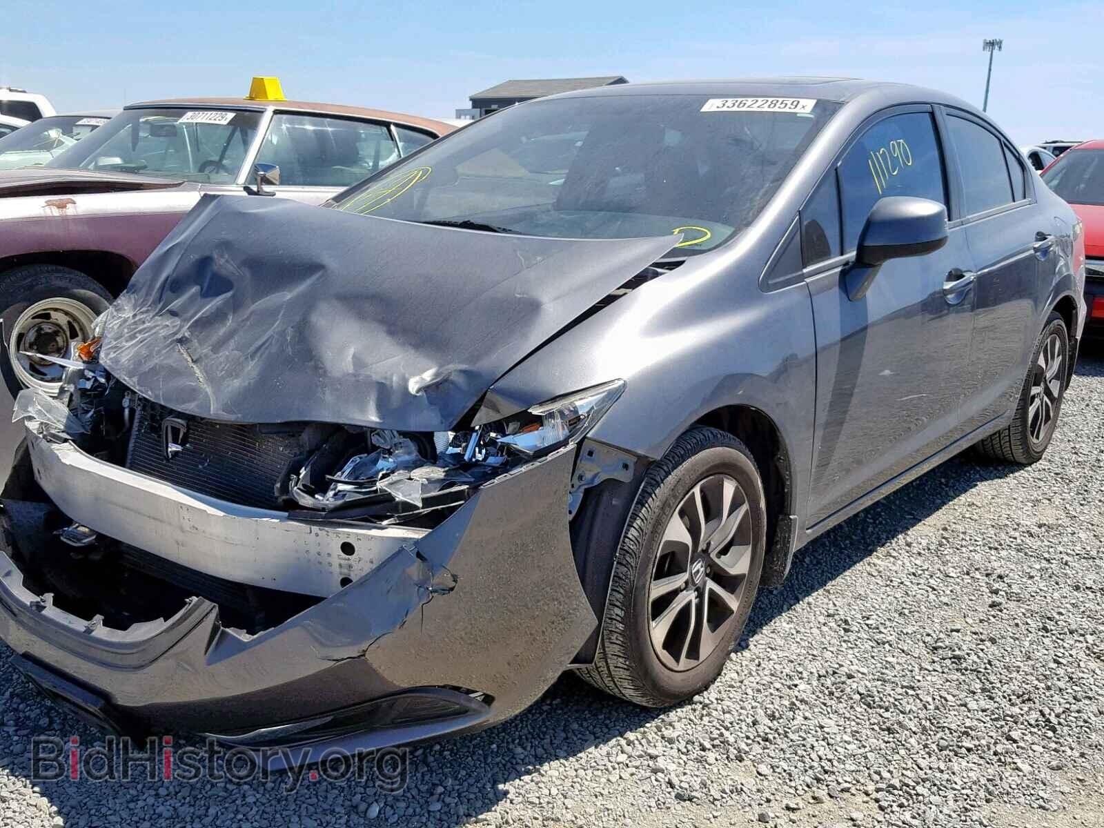2013 HONDA CIVIC - VIN: 19XFB2F80DE247187 - Фото 2