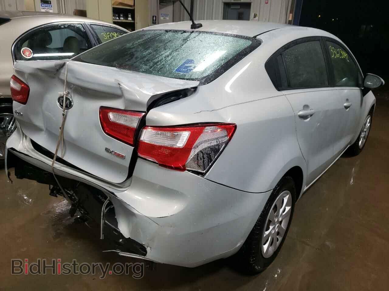 2013 KIA RIO - VIN: KNADN4A31D6103494 - Фото 4