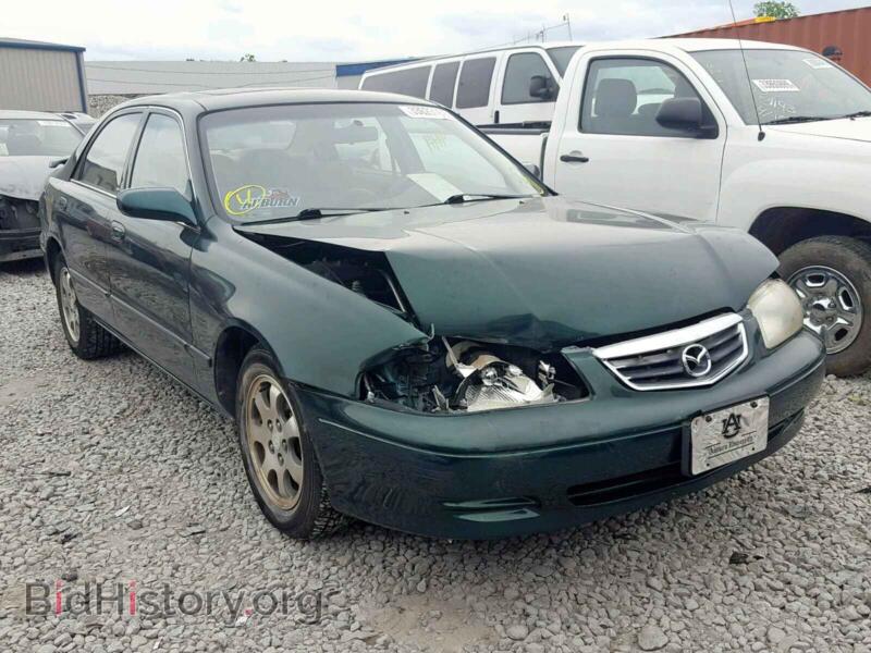 2000 Mazda 626 626 ES (VIN 1YVGF22C4Y5157667) — фото 1 из 10, Copart, повреждение: передняя часть