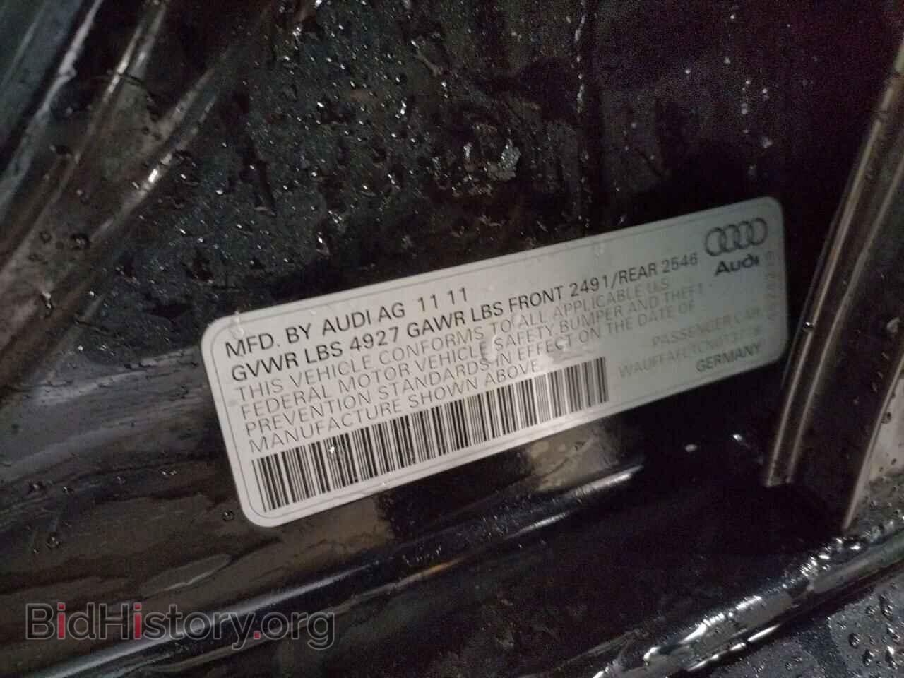 2012 AUDI A4 - VIN: WAUFFAFL1CN013778 - Фото 10