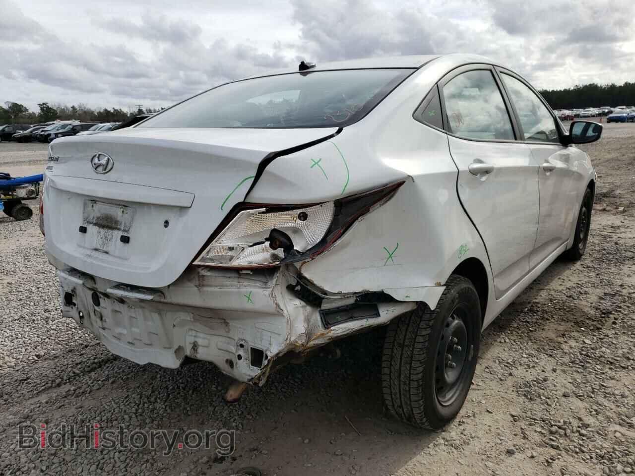 2017 HYUNDAI ACCENT - VIN: KMHCT4AE3HU376259 - Фото 4