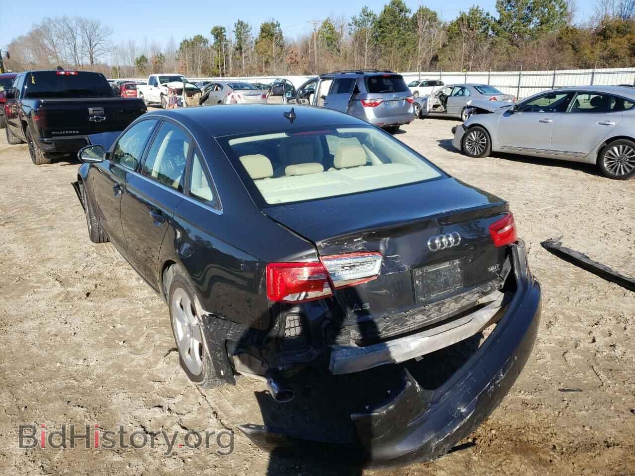 2012 AUDI A6 - VIN: WAUGGAFC0CN070328 - Фото 3