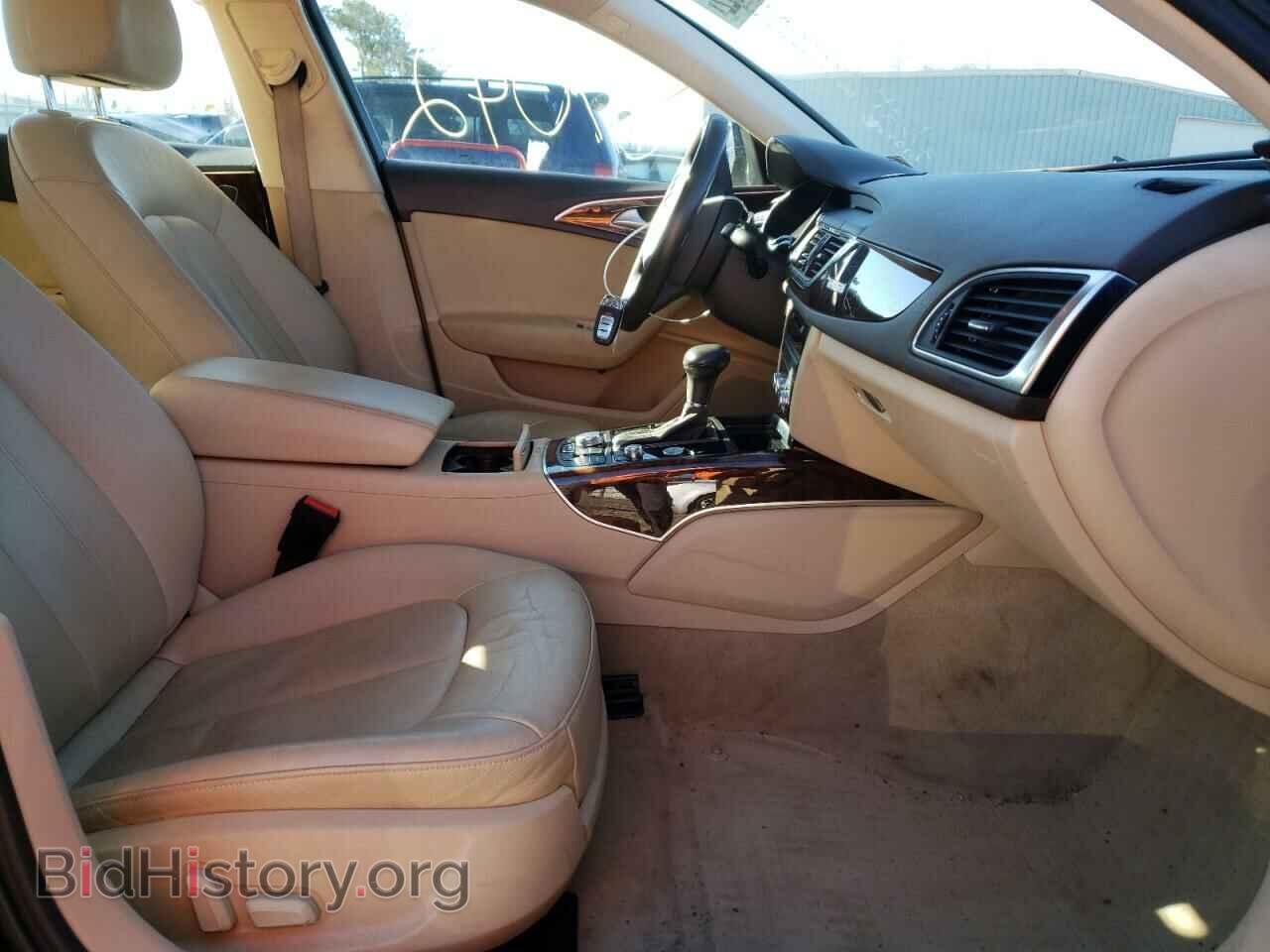 2012 AUDI A6 - VIN: WAUGGAFC0CN070328 - Фото 5