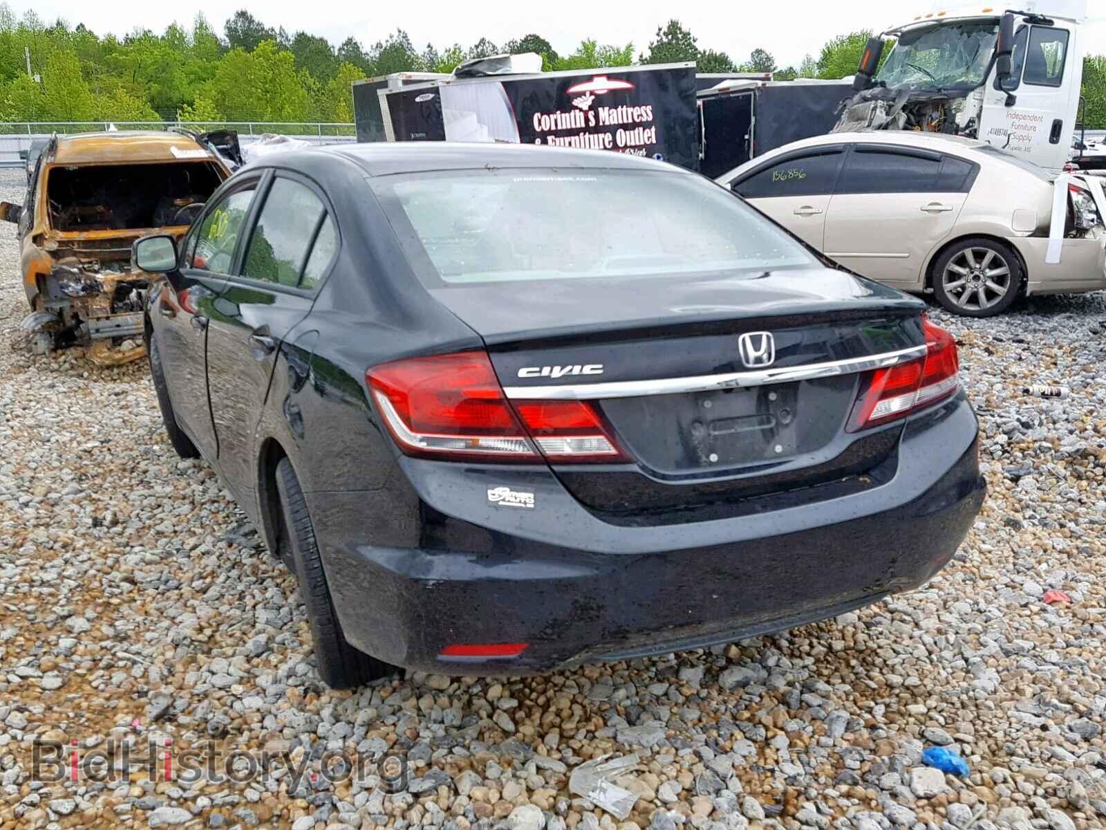 2013 HONDA CIVIC - VIN: 19XFB2F8XDE288751 - Фото 3