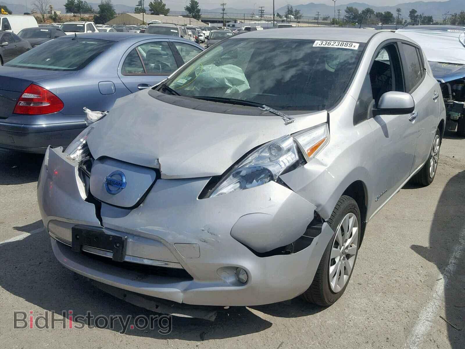 2015 NISSAN LEAF - VIN: 1N4AZ0CP8FC300160 - Фото 2