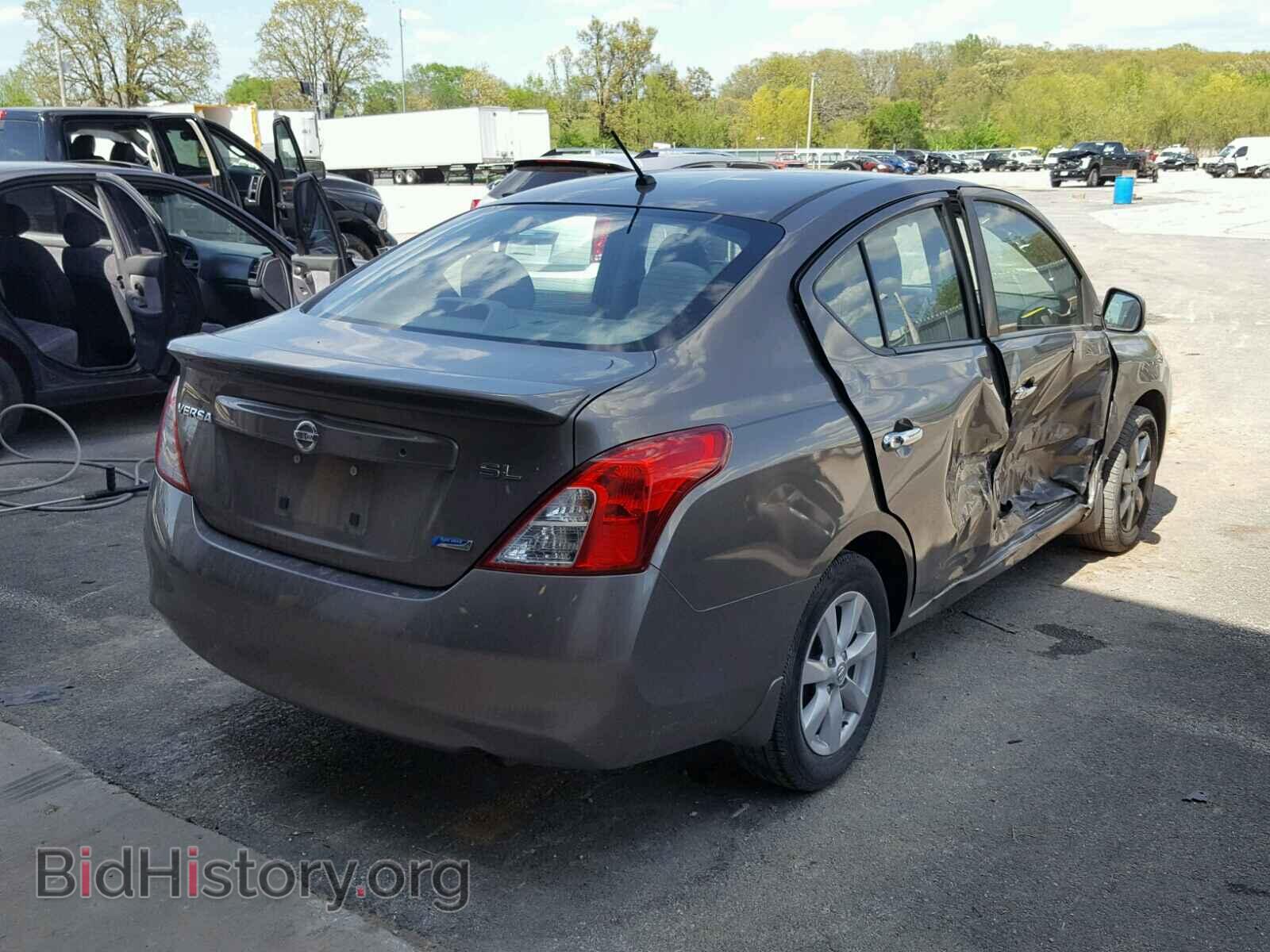 2012 NISSAN VERSA - VIN: 3N1CN7AP1CL942636 - Photo 4