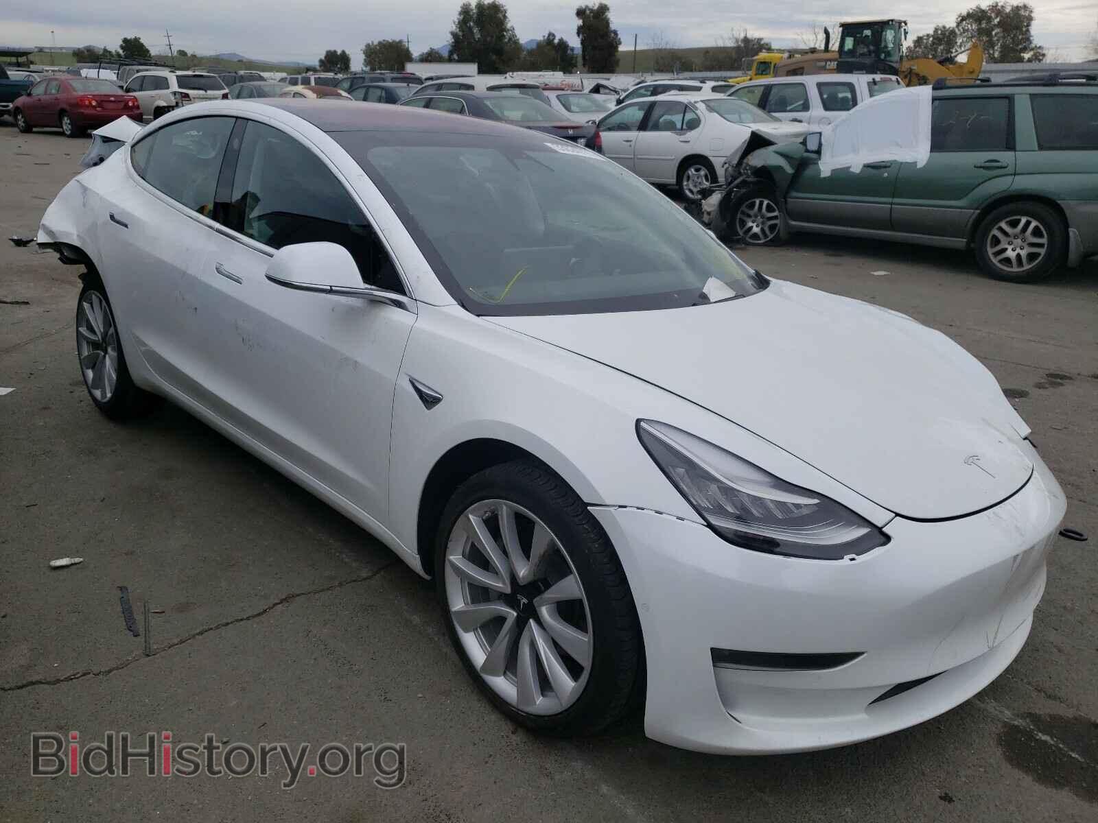 Photo 5YJ3E1EA7JF051195 - TESLA MODEL 3 2018