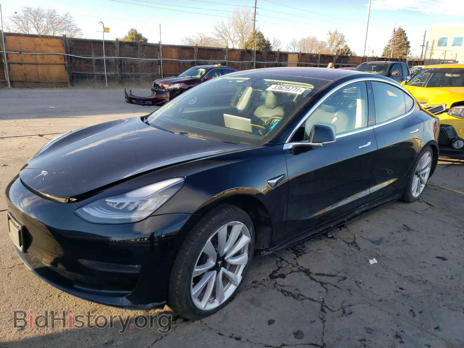 2018 TESLA MODEL 3 - VIN: 5YJ3E1EB2JF086705 - Фото 2