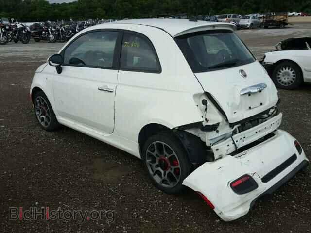 2012 FIAT 500 - VIN: 3C3CFFBR9CT233820 - Фото 3