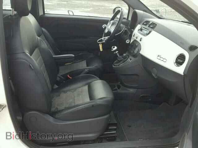 2012 FIAT 500 - VIN: 3C3CFFBR9CT233820 - Фото 5