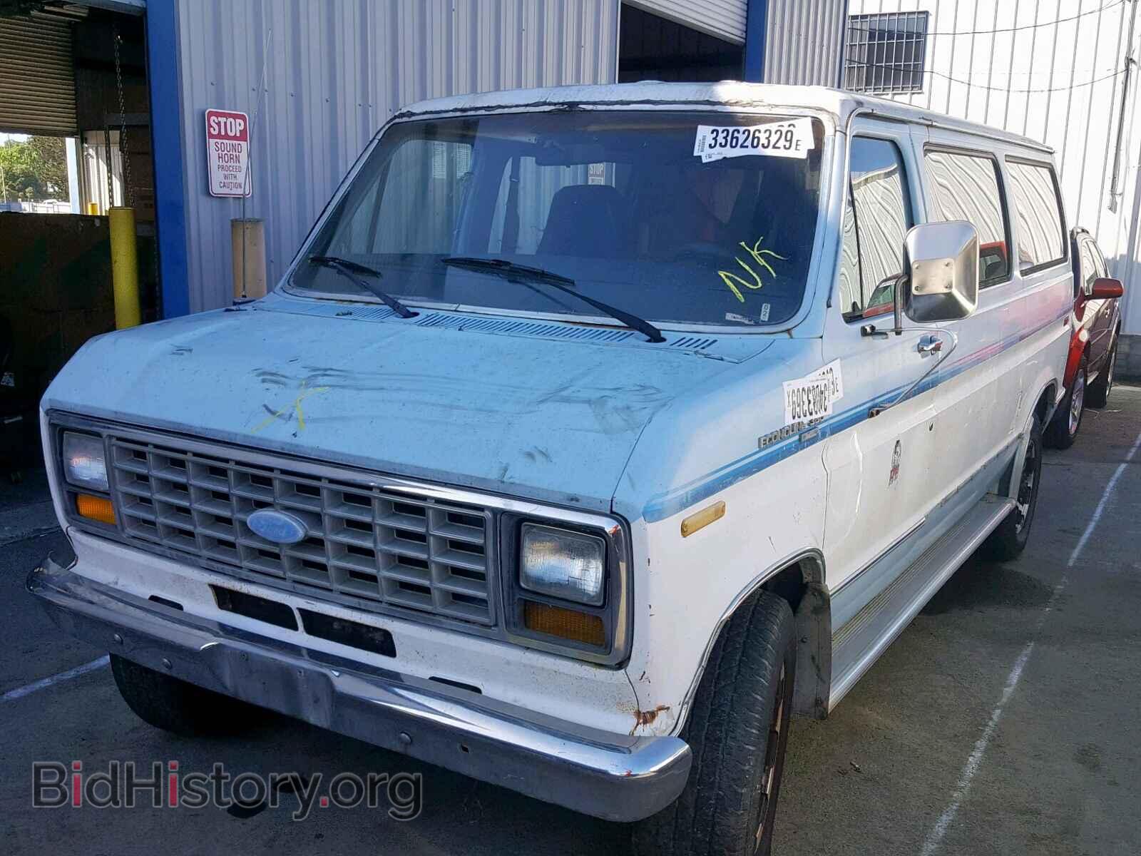 1984 FORD ECONOLINE - VIN: 1FTHE3513EHB70496 - Фото 2