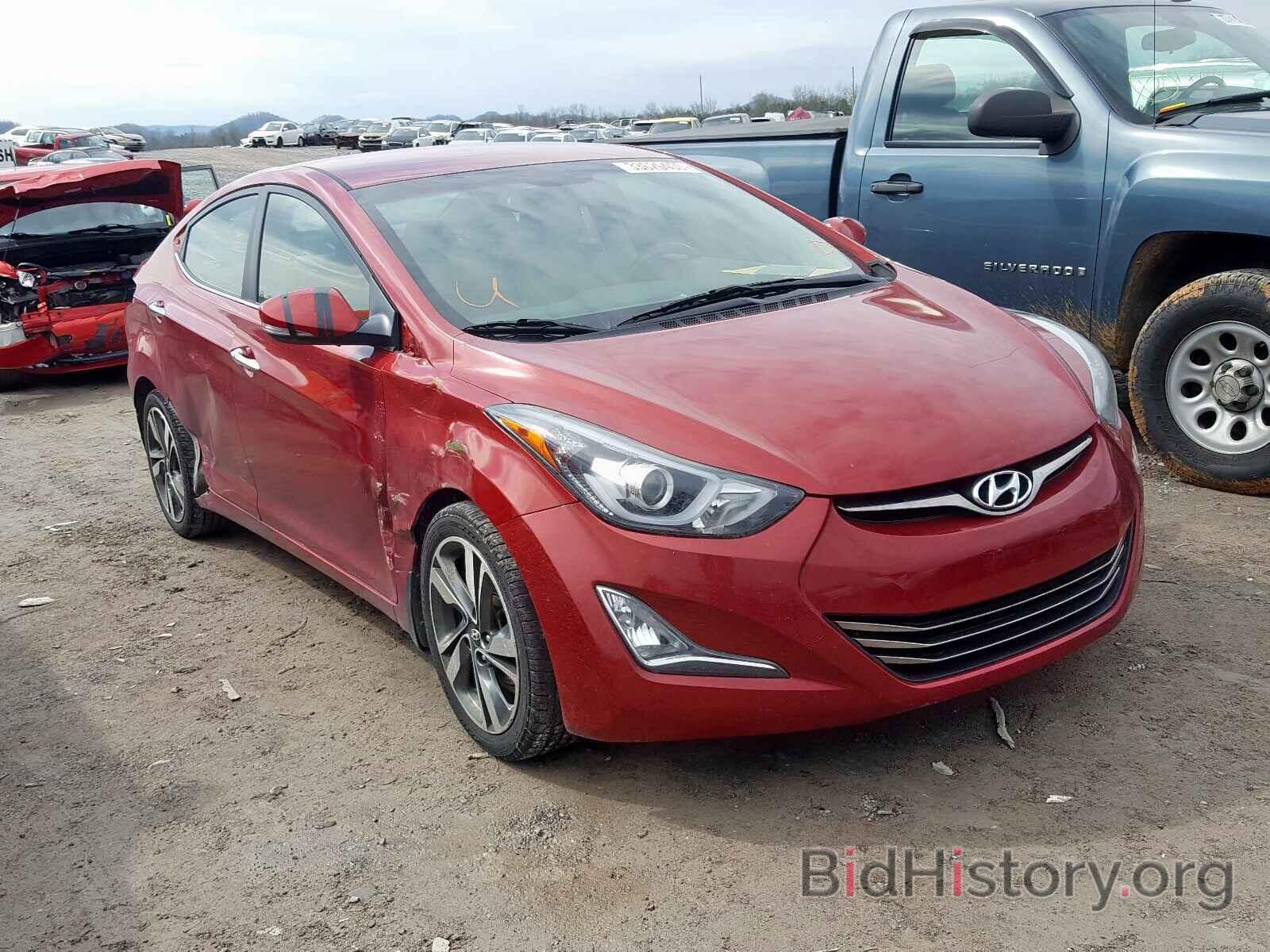 Фотография KMHDH4AE4GU620313 - HYUNDAI ELANTRA 2016