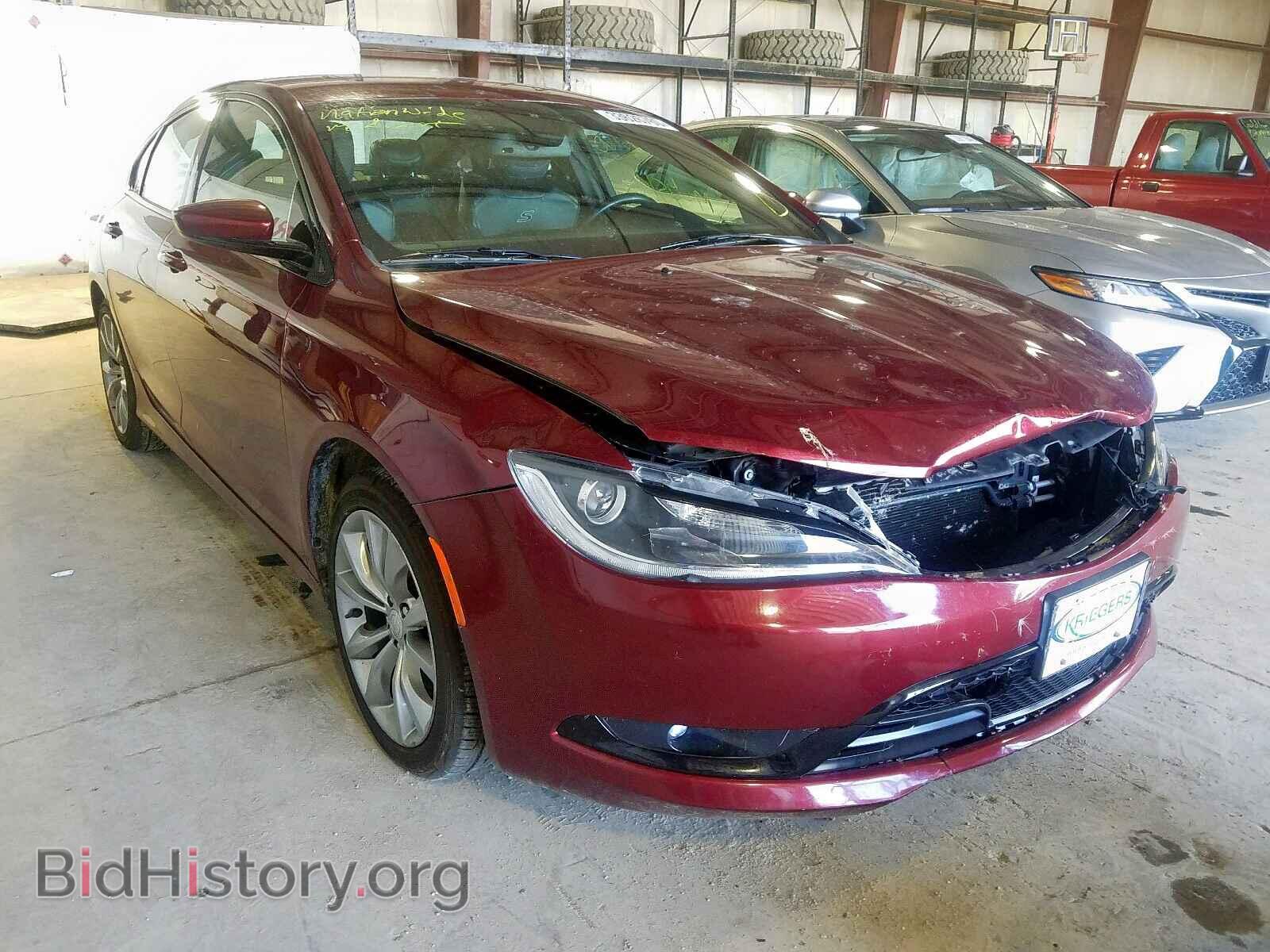 Фотография 1C3CCCBB4FN748545 - CHRYSLER 200 2015