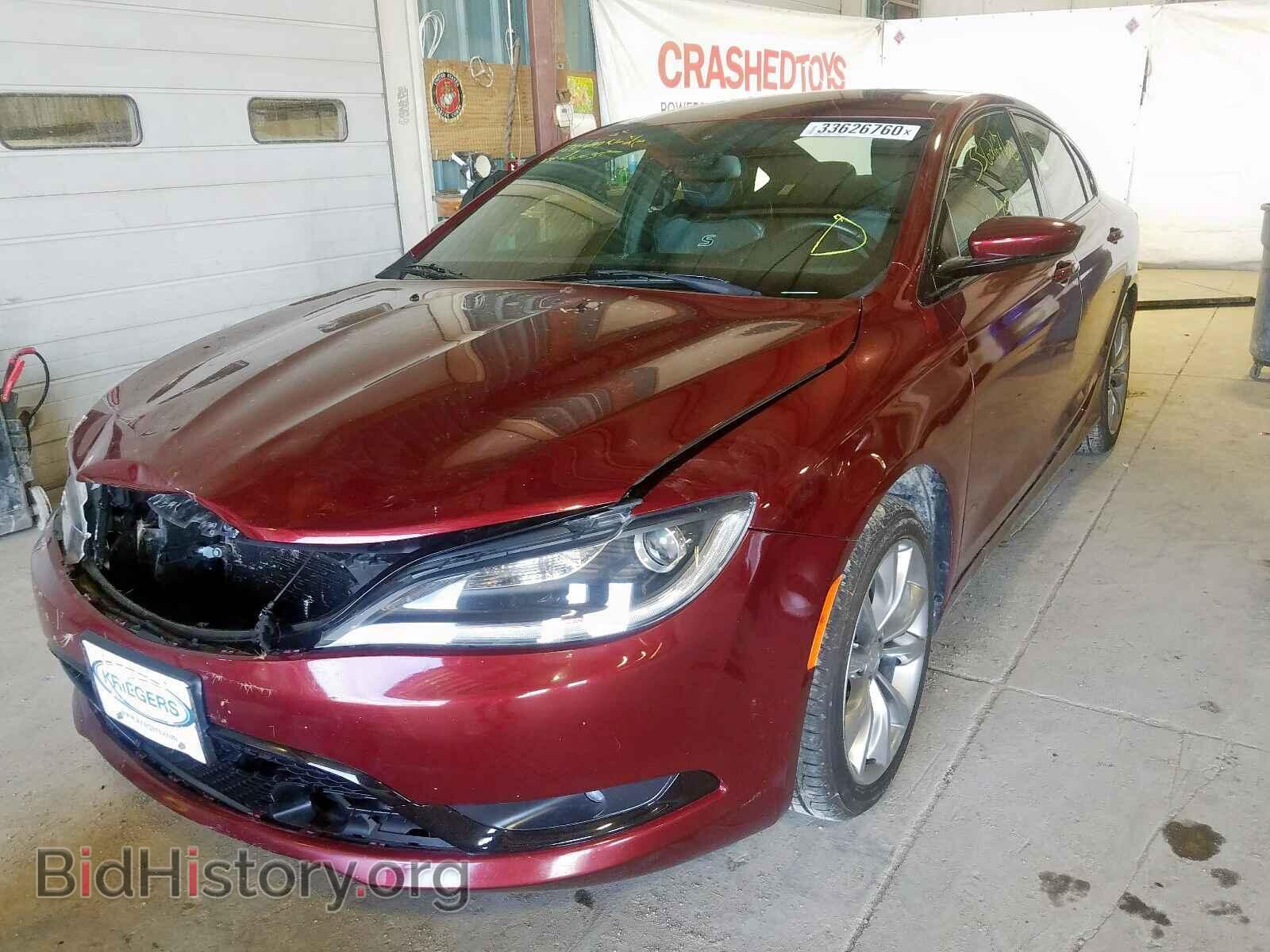2015 CHRYSLER 200 - VIN: 1C3CCCBB4FN748545 - Фото 2