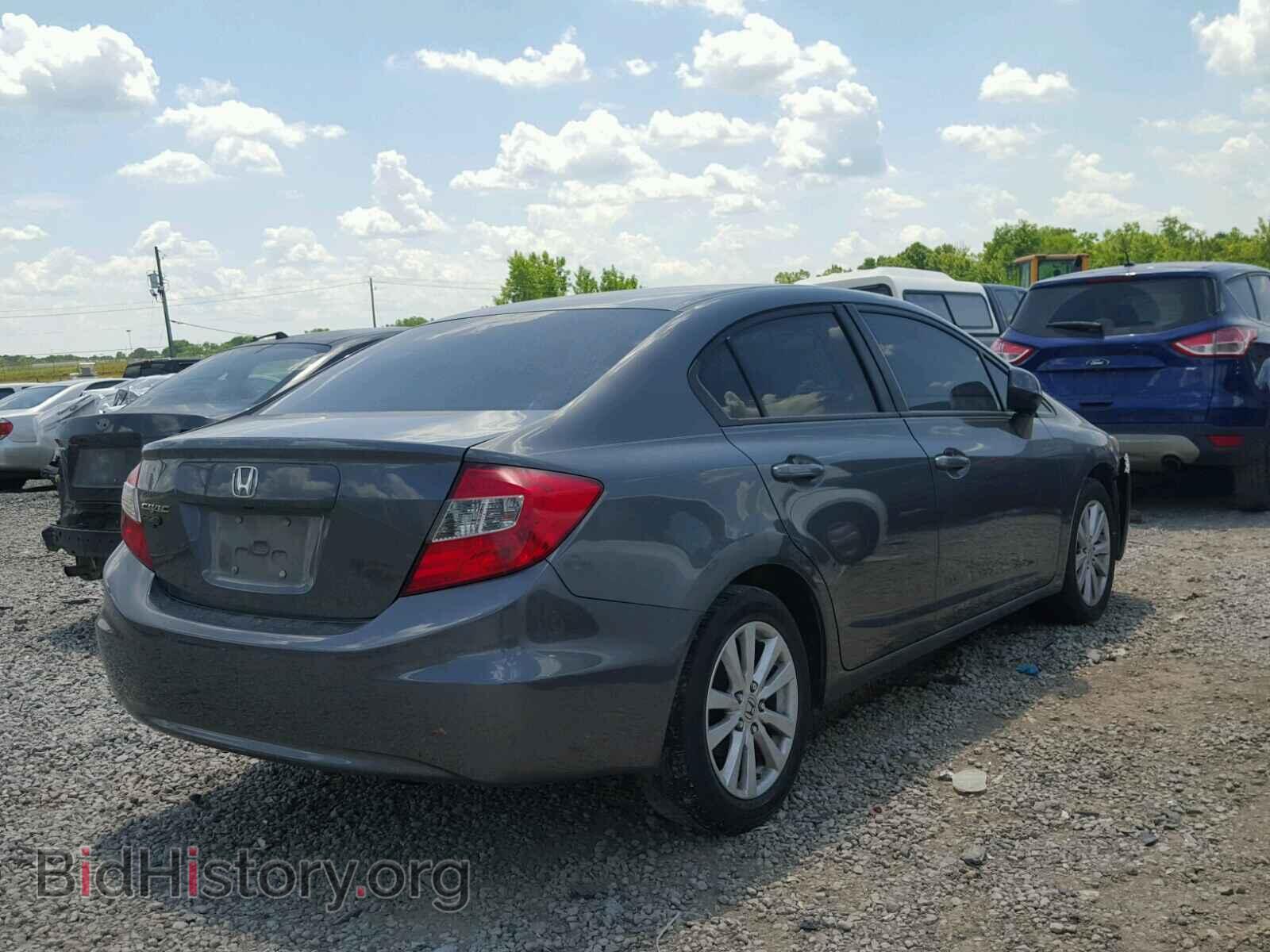 2012 HONDA CIVIC - VIN: 19XFB2F85CE052393 - Фото 4