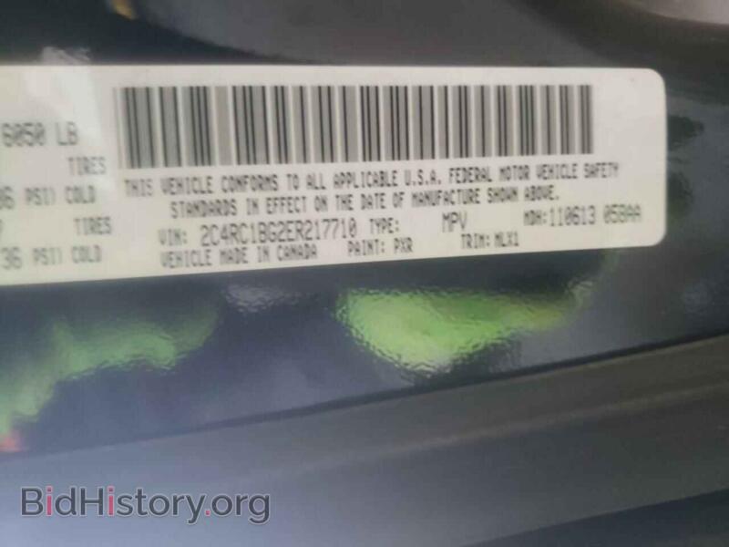 2014 Chrysler MINIVAN (VIN 2C4RC1BG2ER217710) — photo 10 of 10