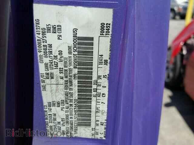 2001 FORD ECONOLINE - VIN: 1FBSS31L51HB76630 - Photo 10